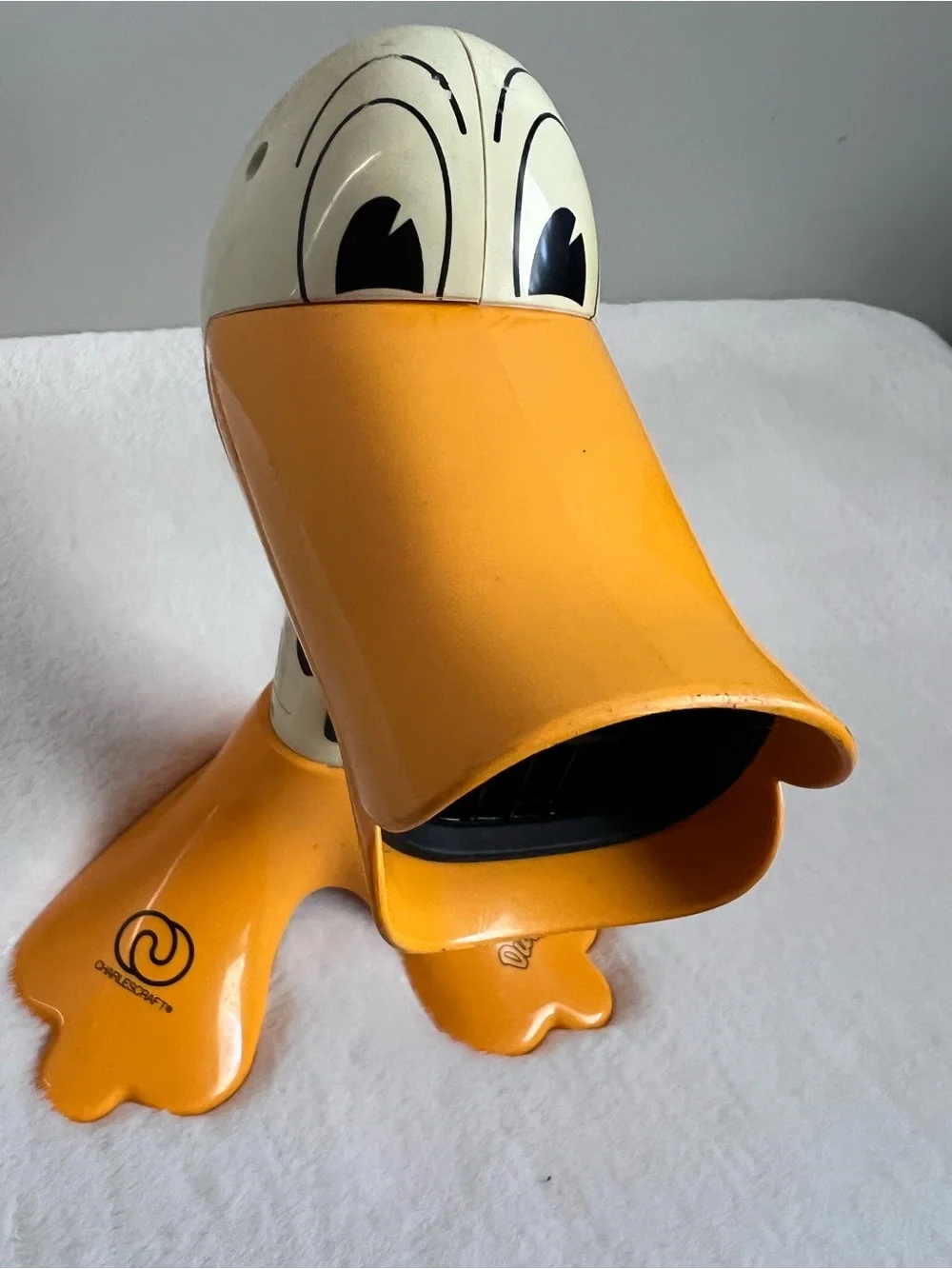 Vintage 1990s Salton Crazy Duck Hair Dryer Blow Dryer Kitsch Tested Works - Picture 2 of 9